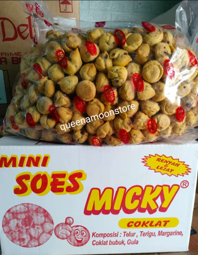 Kue Soes Coklat Kering Micky 2kg Lazada Indonesia