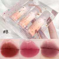 Cappuvini Lip Cream Velvet Lipstik Tahan Lama dan Anti Air Liptint Waterproof Longlasting