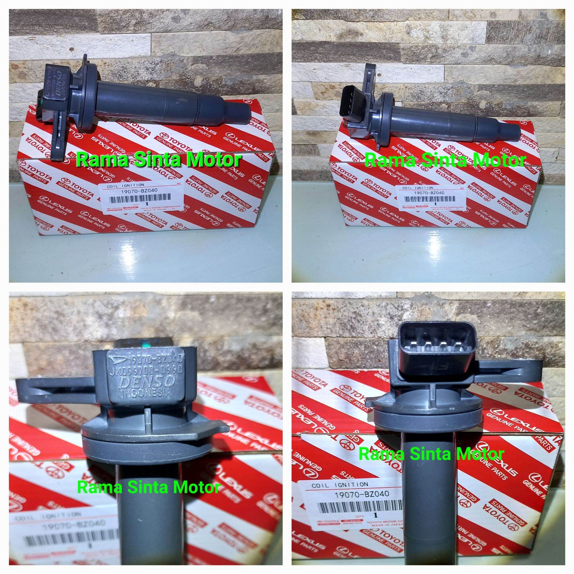 COIL IGNITION KOIL PENGAPIAN AVANZA XENIA VVTI RUSH TERIOS GRAND MAX 19070-BZ040 Harga 160,000 rupiah*Gratis Ongkir