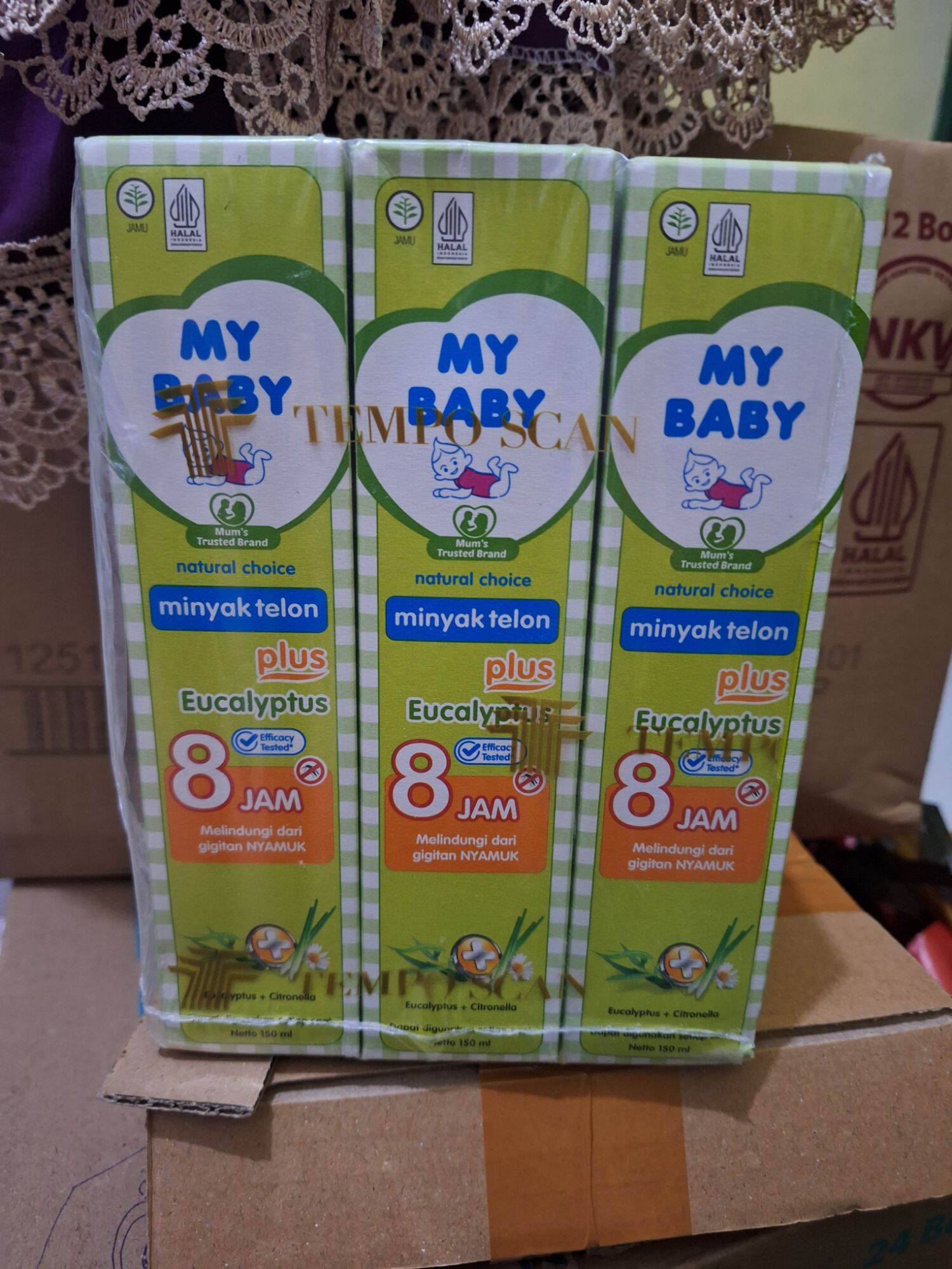 My Baby Minyak Telon 150ml ed okt 2027
