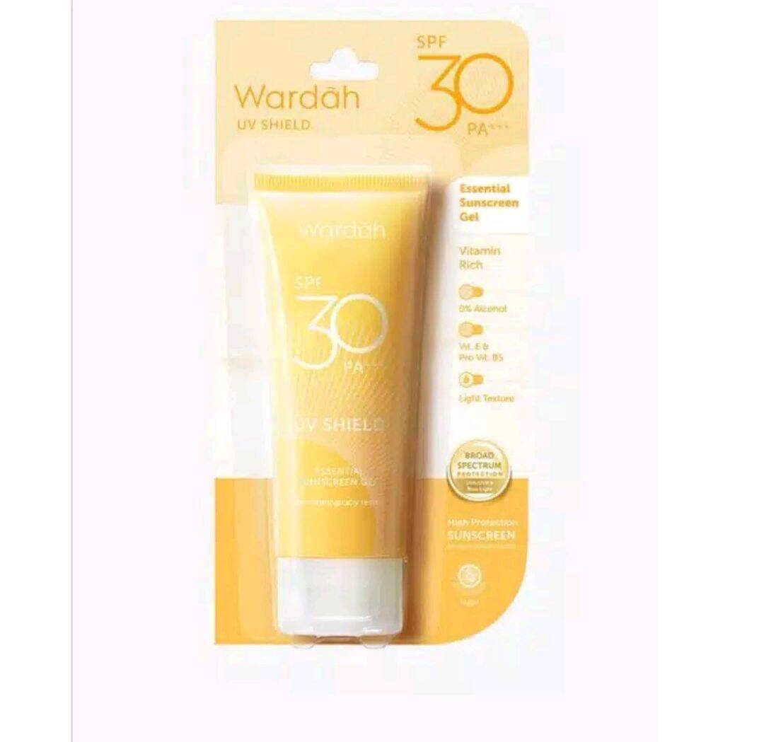 wardah sunscreen female daily