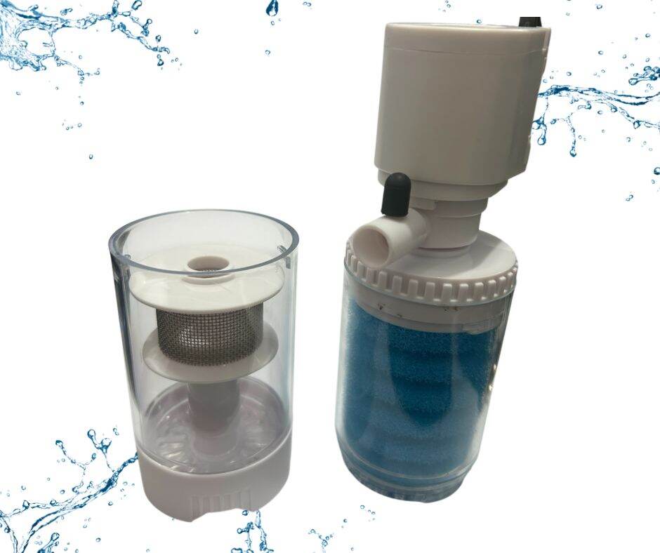 KANDILA FISH TOILET TW 2000 FILTER AQUARIUM WITH STEEL MESH