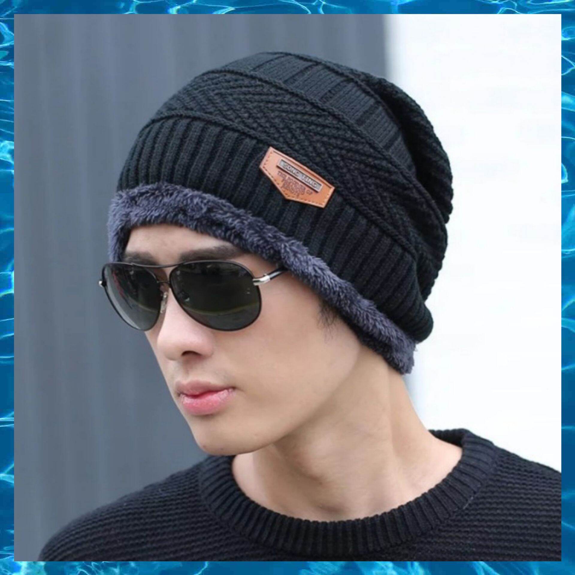 TOPI KUPLUK KERPUS BEANIE RAJUT WOOL 