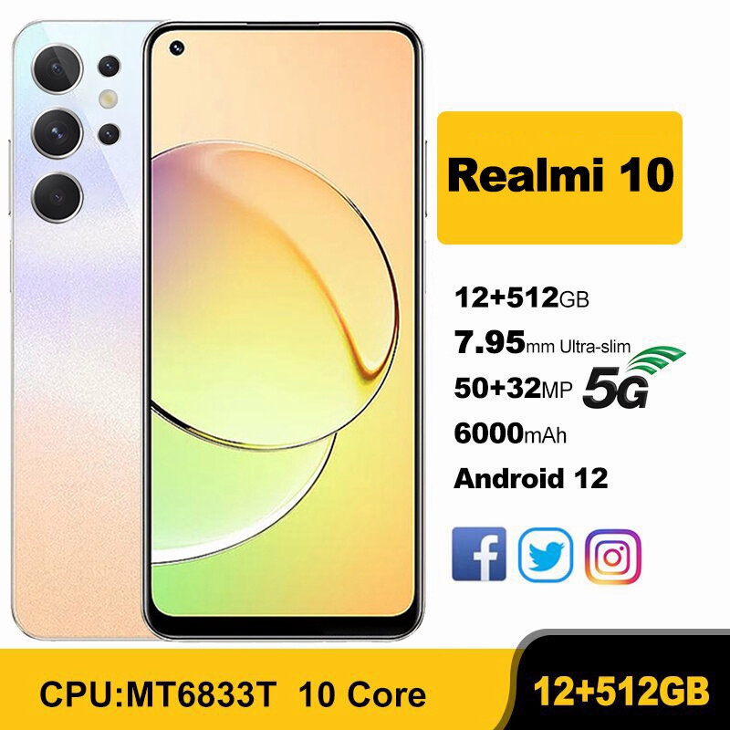 Realmi 10 Harga  1,200,000 Ringgit*Penghantaran Percuma