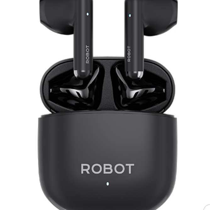 Tws Robot Airbuds T Black Lazada Indonesia