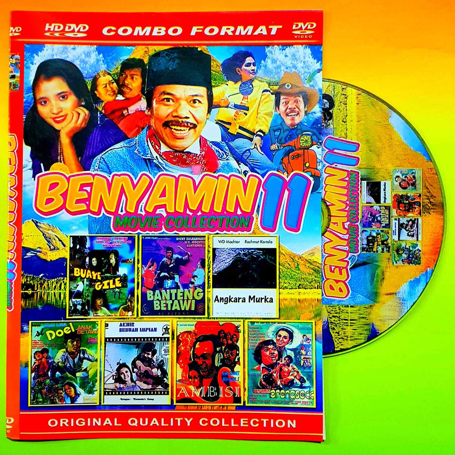 KASET DVD FILM BENYAMIN S-FILM BENYAMIN S-FILM BENYAMIN-DVD FILM