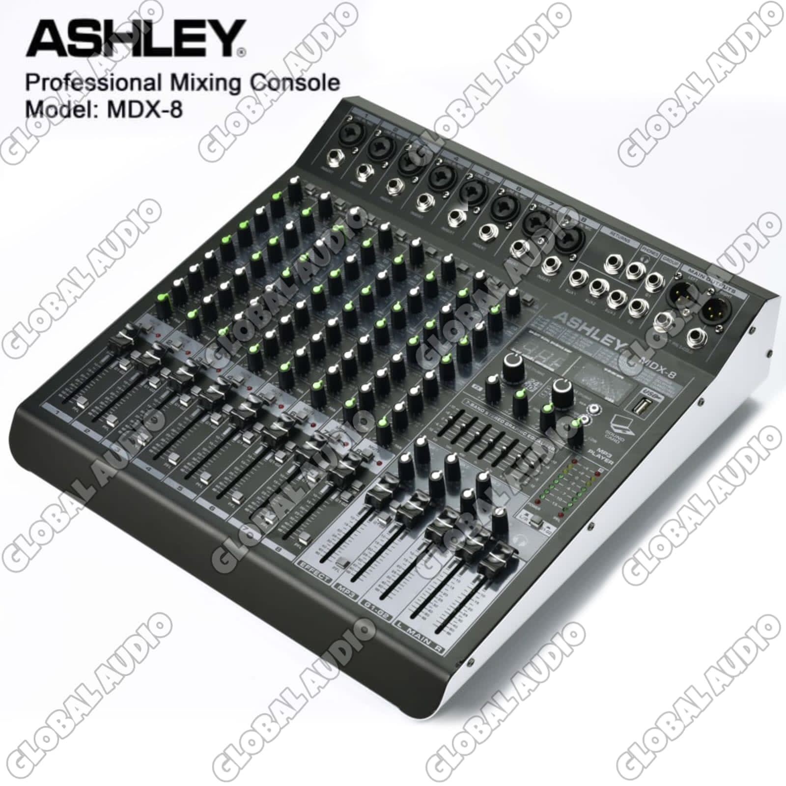 Mixer Audio Ashley MDX 12 & MDX 8 Original Ashley Mdx12 dan Mdx8 Bagus