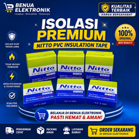 Promo Isolasi Kabel NITTO Isolasi Listrik Tape