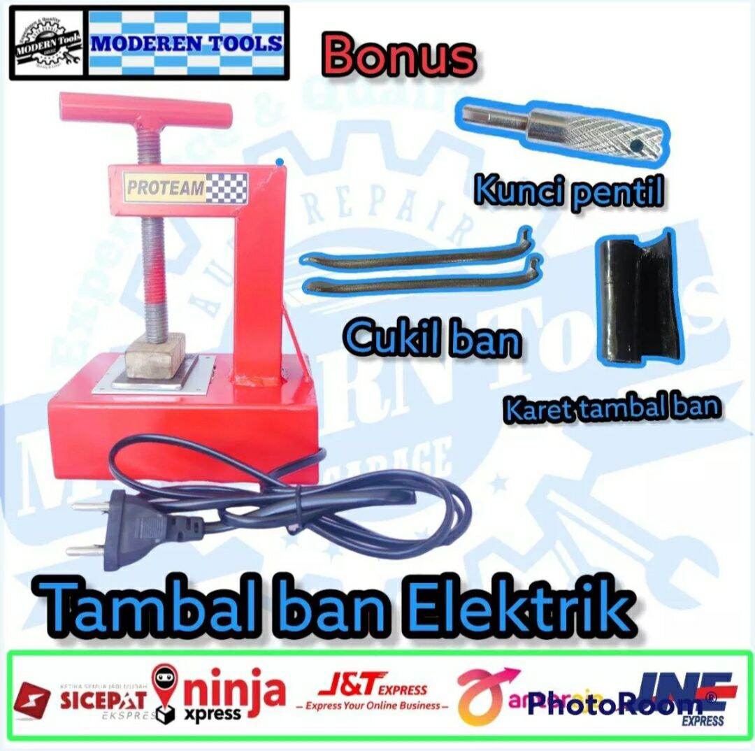 Tambal ban ELEKTRIK dan BAKAR Alat tambal ban elektrik otomatis DENGAN ...