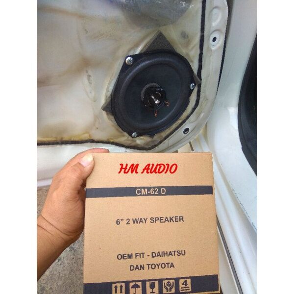 Toyota Daihatsu Carman Speakers Door Speakers Avanza,Rush,Terios,Xenia,Calya,Sigra,Agya,Ayla,Grandmax,Luxio Harga 89,000 rupiah*Gratis Ongkir