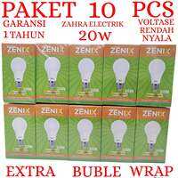 BOHLAM LED / LAMPU LED GARANSI 1 TAHUN ZENIX 5W-20W PAKET 10PCS