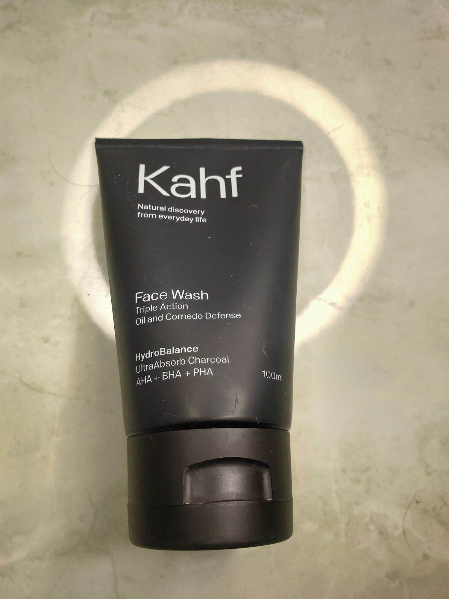 Kahf Face Wash 100ml Triple Action Lazada Indonesia