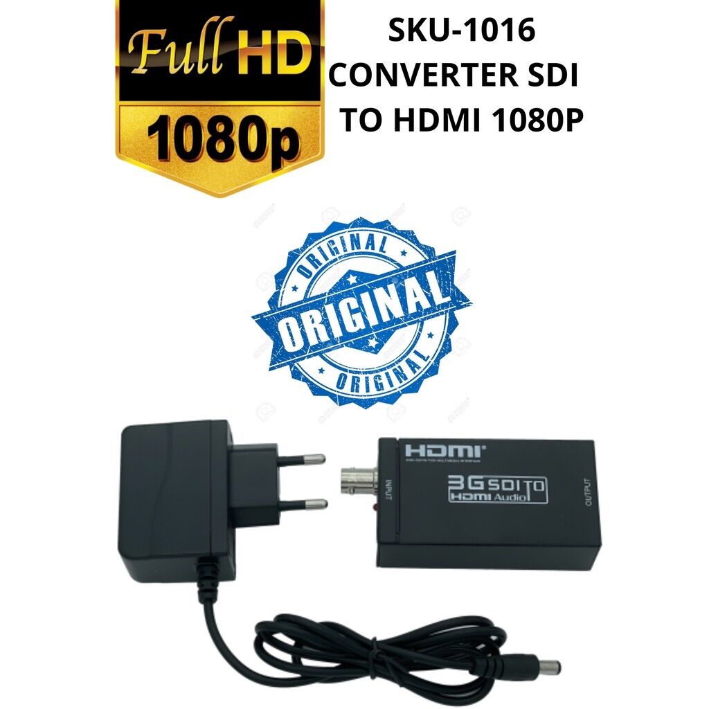CONVERTER SDI TO HDMI 3G 1080P ORIGINAL KONVERTER SDI TO HDMI