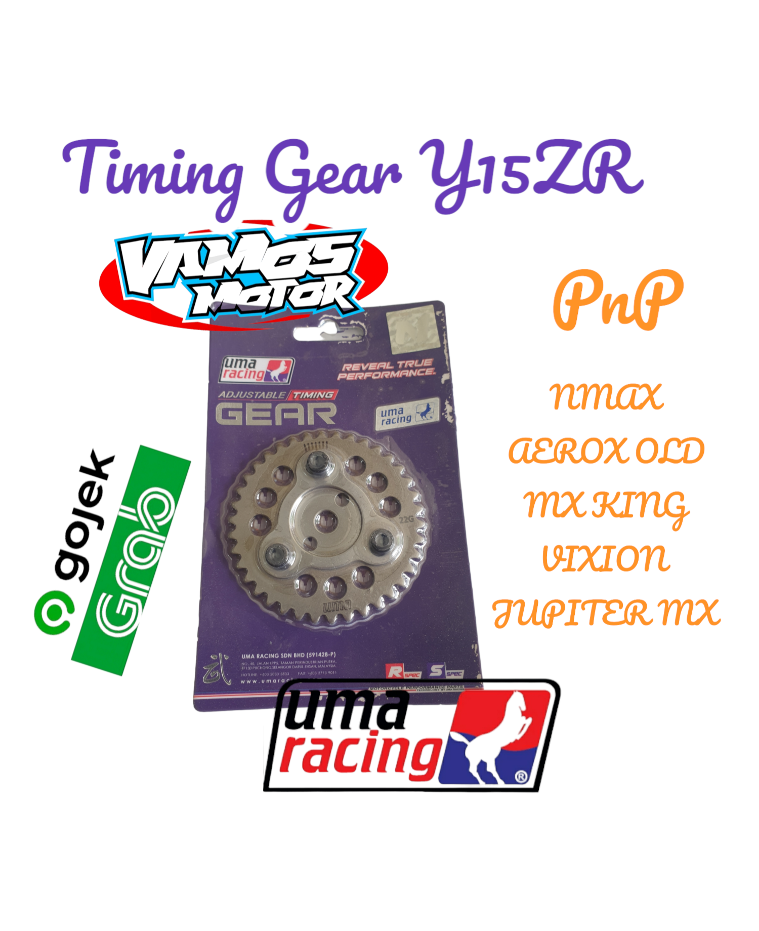 Gigi Sentrik Gear Timing MX KING Nmax Aerox Old Jupiter Mx UMA Racing
