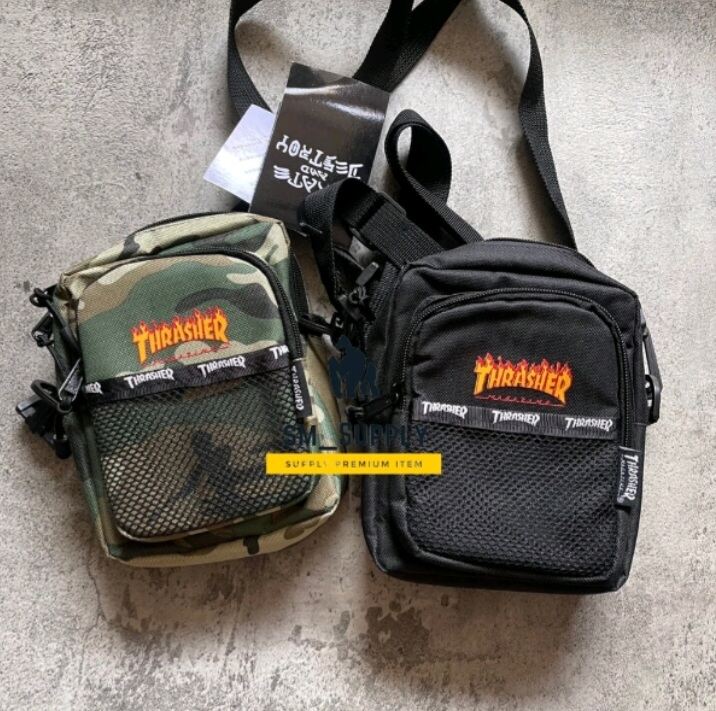 Thrasher sling bag online camo