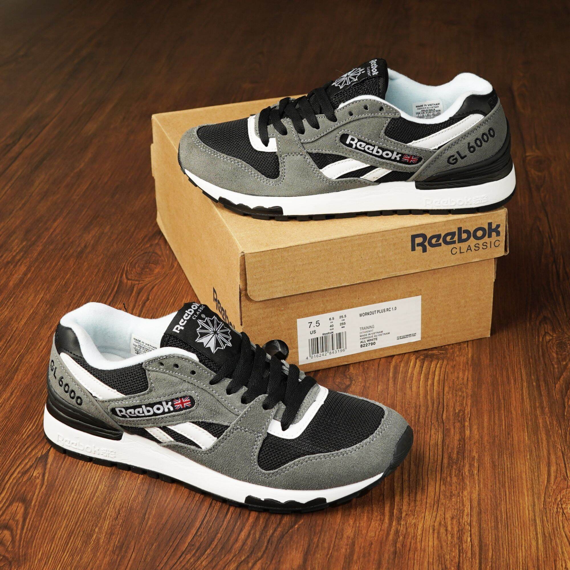 Adda Heights Reebok Gl 6000 Mid Ww Jual Reebok Black White Terbaru