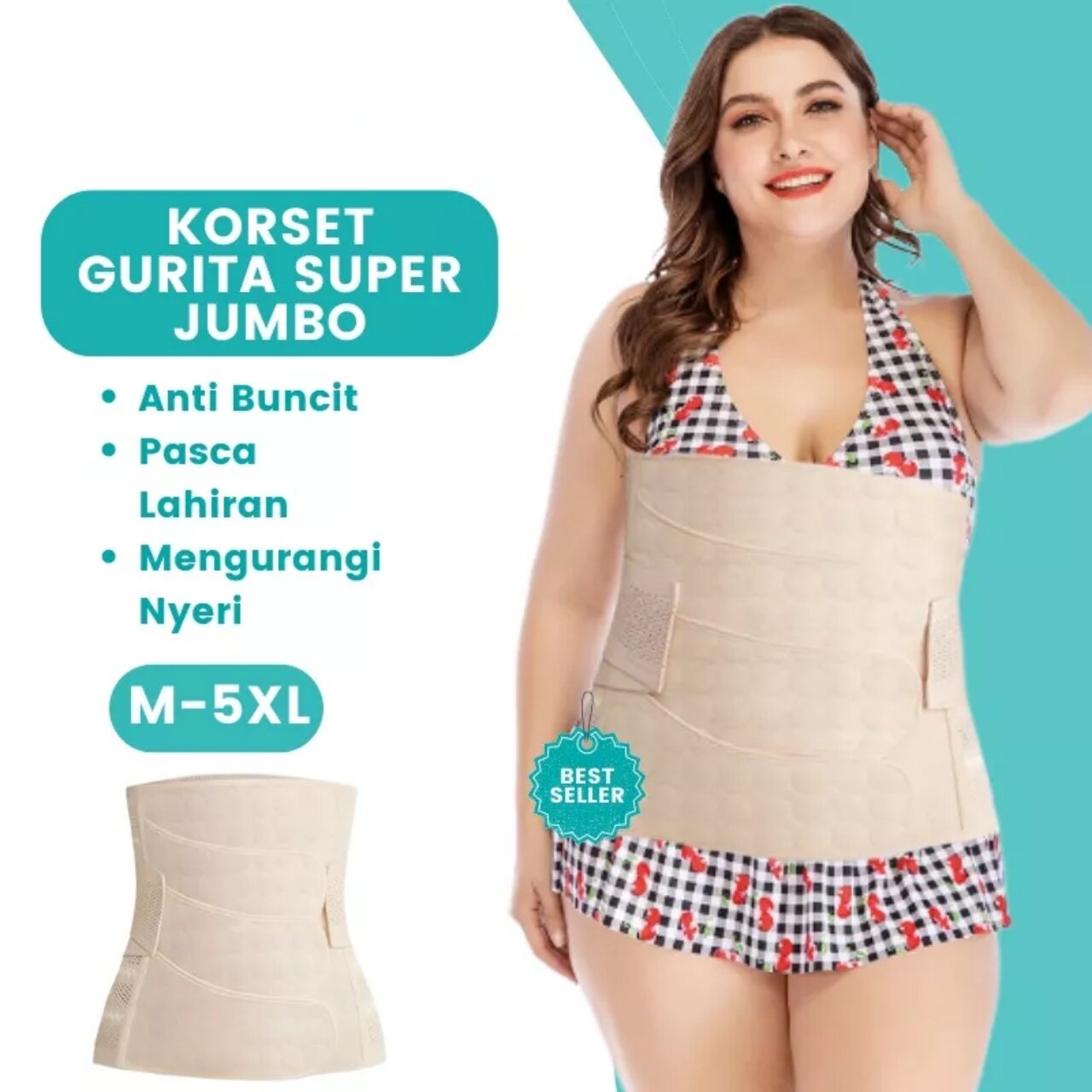 Korset GURITA IBU setelah Melahirkan caesar dan normal korset Gurita pengencang perut pinggang ukuran jumbo M-5XL