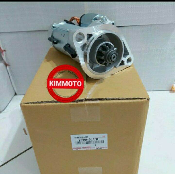 DINAMO STARTER ASSY HILUX REVO FORTUNER VRZ Harga 1,900,000 rupiah*Gratis Ongkir