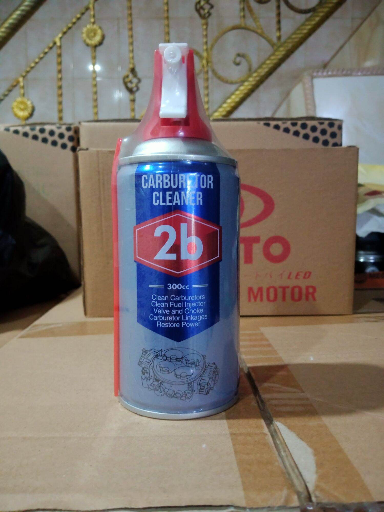 Carburator and injector cleaner/ Carbu cleaner 2B pembersih 300 Ml