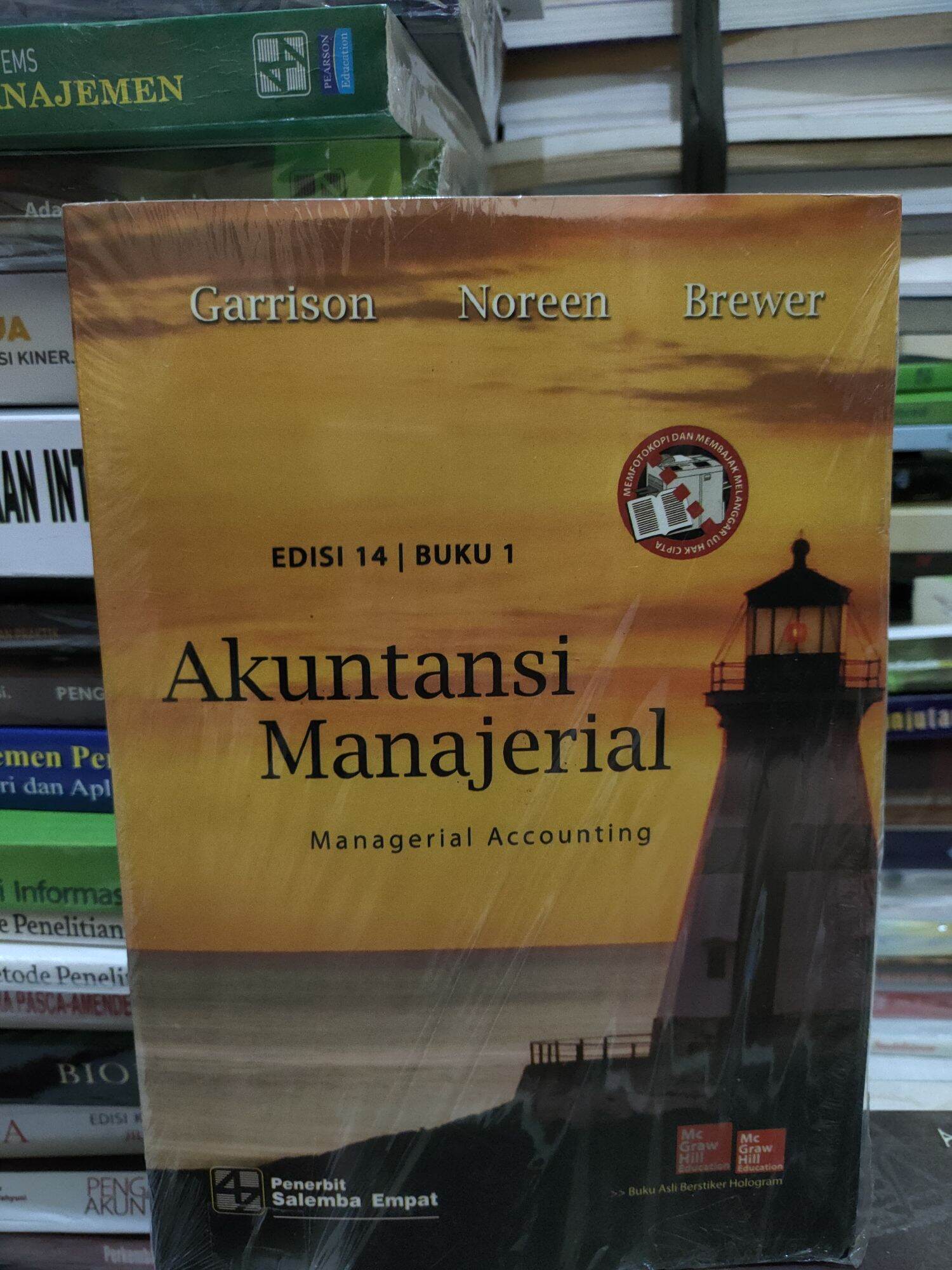 Akuntansi Manajerial(Managerial Accounting) Edisi 14 Buku 1 | Lazada ...