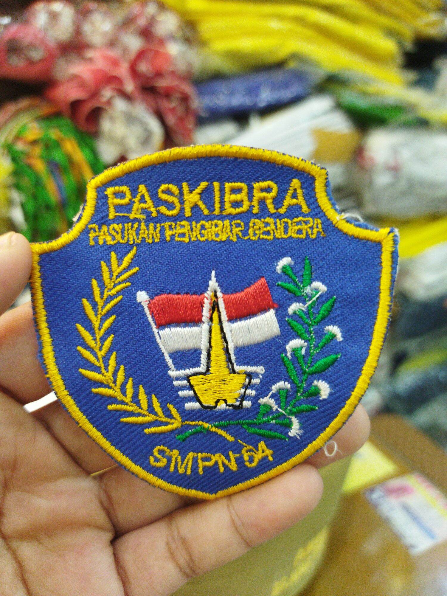 Logo Bordir Paskibra Lazada Indonesia