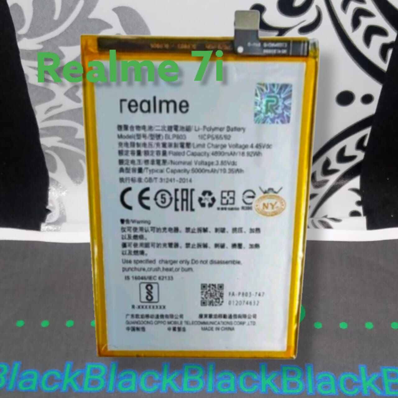 batre realme blp803